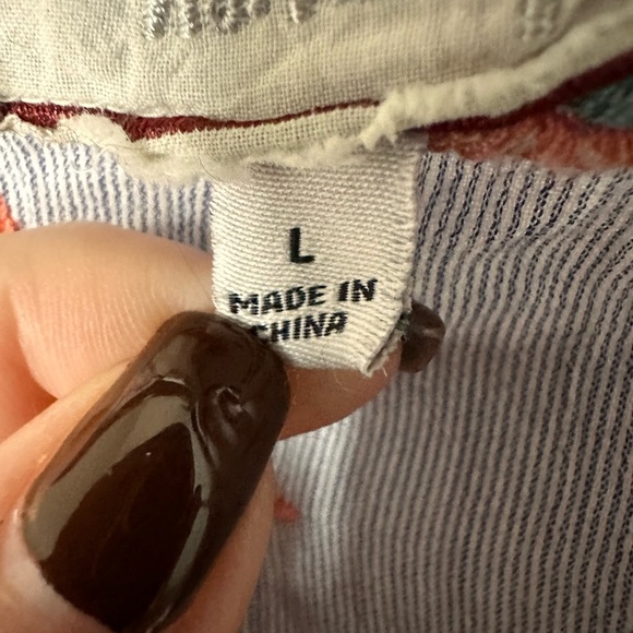 Johnny Was Bereginia Effortless Boho Tank Dress Size Large Embroidered - Picture 7 of 8